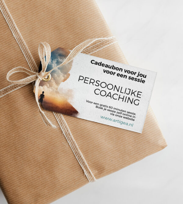 Cadeaubon coachingsessie ter waarde van 70 euro